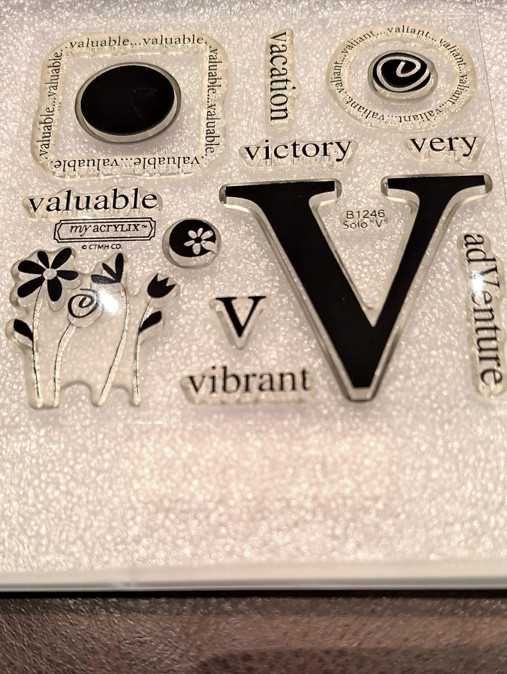 Close To My Heart Acrylic Stamp Set